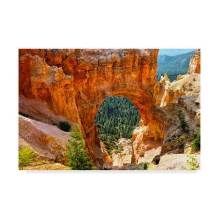 Cateyes 'Bryce Canyon Arch 2' Canvas Art,30x47